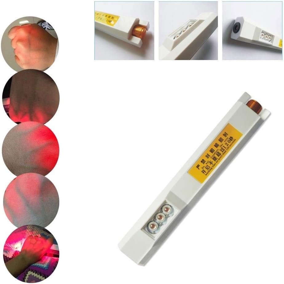 YxnGu Infrared Vein Finder Viewer - Handheld Display Lights Vein Imaging Locator Detector - Vein Locator for Doctor Nurse Adults Children