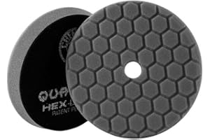 Chemical Guys Hex-Logic Quantum Finishing Pad, Black (5.5" Fits 5" Backing Plate)
