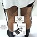 Hold-Ups Stay-downs Dress Shirt Stays Y-Style Metal with USA Patented No-slip Clips