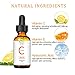 Vitamin C Serum for Face 20% VC Serum with Hyaluronic Acid and Vit E - Natural & Organic Anti Wrinkle Anti Aging Facial Serum - 1 fl oz