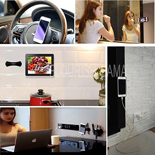 image for J.MOSUYA 4Pack Flourish Lama Multi Purpose Nano Gel Pads for Car Holde