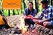 MEKBOK Heavy Duty Cast Iron Fireplace Tongs, Log Grabber, Log Tweezers, Log Claw Fireplace Accessory for Indoor Outdoor