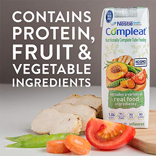 Compleat, Nutritionally Complete Tube Feeding Formula, Unflavored, 8.45