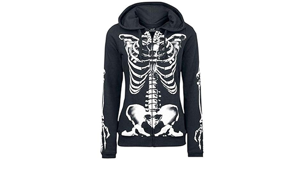 skeleton body moletom com capuz
