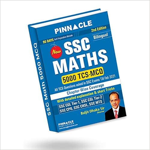SSC Maths 5000 TCS MCQ Chapter wise