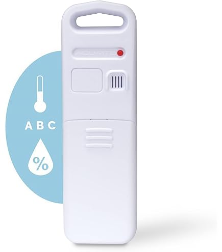 AcuRite Wireless Indoor Outdoor Thermometer – Digital, Self-Setting, With Clock & Humidity Gauge