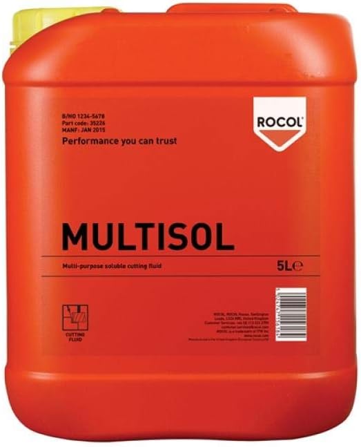 Rocol MULTISOL Water Mix Cutting Fluid 5 Litre - Image 3