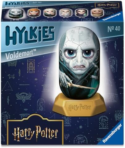 Hylkies: Harry Potter Sammelfiguren zum selbst zusammenbauen - Figur #40 - Voldemort - Aufbauen, Verlieben, Sammeln - Mini-Figuren für Fans von Hogwarts