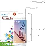 Samsung Galaxy S6 Screen Protector, Iwotou 3 Pack High Definition (HD) Clear Screen Protector Film for Samsung Galaxy S6 (Galaxy s6)
