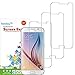 Samsung Galaxy S6 Screen Protector, Iwotou 3 Pack High Definition (HD) Clear Screen Protector Film for Samsung Galaxy S6 (Galaxy s6)