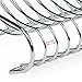 MyGift Chrome Plated Silver Metal Dinner Plate Storage Rack Organizer and Drying Rack, Holds up to 21 Dinner, Salad, and Dessert Round Plates - Made in Taiwan