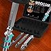 MOOCOM Extractor HSS Broken Bolt and Damaged Screw Extractor 4 Piece Kit Comes with Case. Removes All Kinds of Screws and Bolts. Speed Out Style Dual Tip Design Requires No Drill Bits