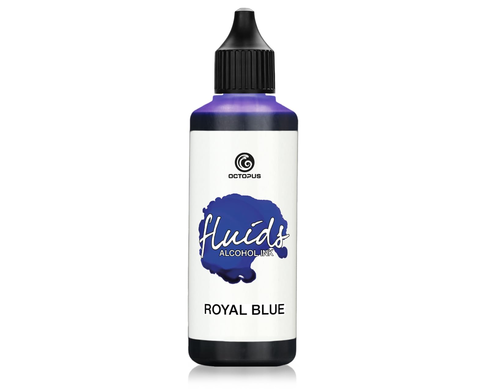100 ml Fluids Alcohol Ink Royal Blue for Fluid Art and Resin, Blue