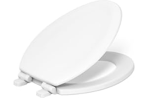 Kohler Stonewood Toilet Seat, Quiet-Close Elongated, Slow Close, Wooden Toilet Seat