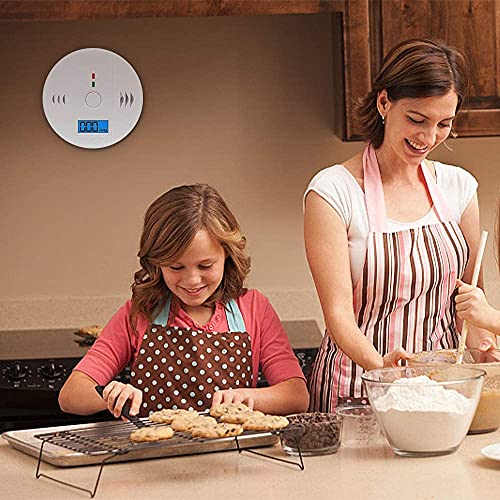 Carbon Monoxide CO Alarm Detector, CUZMAK Digital Display Carbon