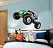 GRAVE DIGGER Decal Monster Truck WALL Vinyl STICKER Home Decor Art Monster Truck Jam Mural Kids. 18