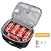 MIER Kids Insulated Lunch Box Bag Small Cooler Lunch Bag for Boys, Girls, Can Clip onto Backpack, Tote, Strollers, Black