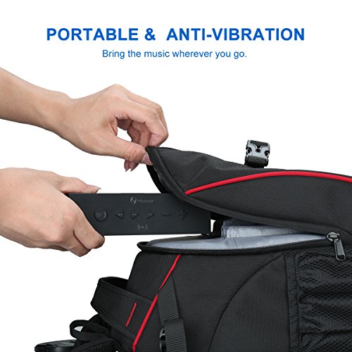 Hussar-MBOX-Bluetooth-42-Speakers-16W-Ultra-Portable-Wireless-Speaker-Premium-Sound-w-Enhanced-Bass-and-Selectable-Sound-EffectsIPX5-WaterproofBuilt-in-Mic-w-Siri12-Hour-Playtime