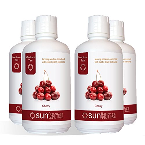 128oz Spray Tan Solution - Cherry Fragrance 10% DHA Premium Sunless Solution