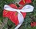 White 1 Inch Grosgrain Ribbon. 50 Yards Gift Wrapping Spool by Drency Ribbons