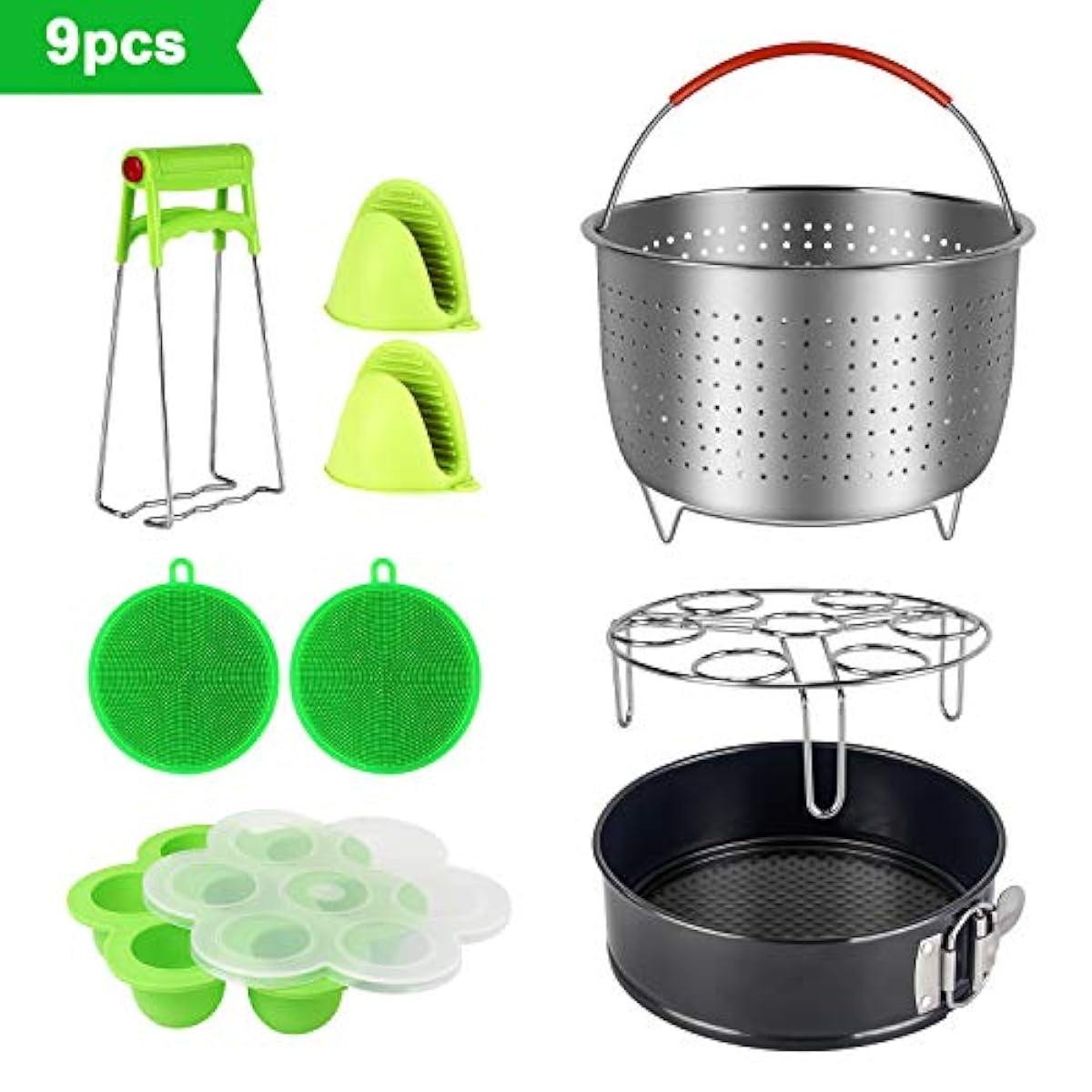 9 Piece Accessories Kit Compatible with Instant Pot 6 8 Qt Large