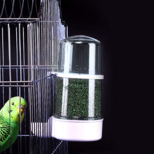 balacoo Vogel Wasserspender Automatische Vogeltränke Geflügeltränke Wellensittich Futterspender Käfig Wassertränke für für Papagei Sittich Vogelkäfig Zubehör – Bild 3