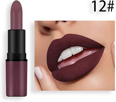 Amuster Maquillage Waterproof à Lèvres Mat Liquide Beauté