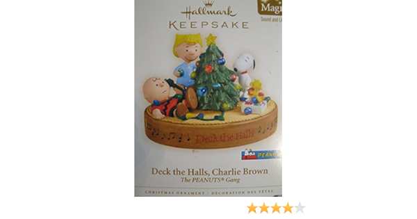 Hallmark 2006 Deck The Halls Charlie Brown Qxi6166 Amazon Ca Home Kitchen