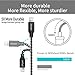 iPhone Charger,Jakpas 4Pack 3FT 6FT 6FT 10FT Lightning to USB Syncing and Charging Cable Data Nylon Braided Cord Charger for iPhoneX/8/8 Plus/7/7 Plus/6/6 Plus/6s/6s Plus and more - Black&White