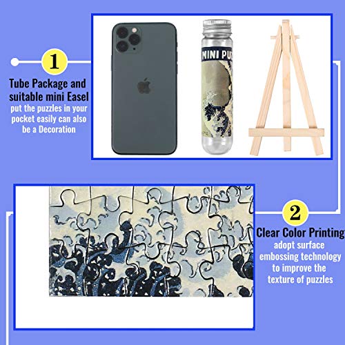 Small Jigsaw Puzzles for Adults 150 Pieces Mini Jigsaw Puzzles