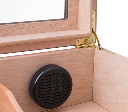 Eekay Wares Capri-Glasstop Humidor - Thumbnail 2