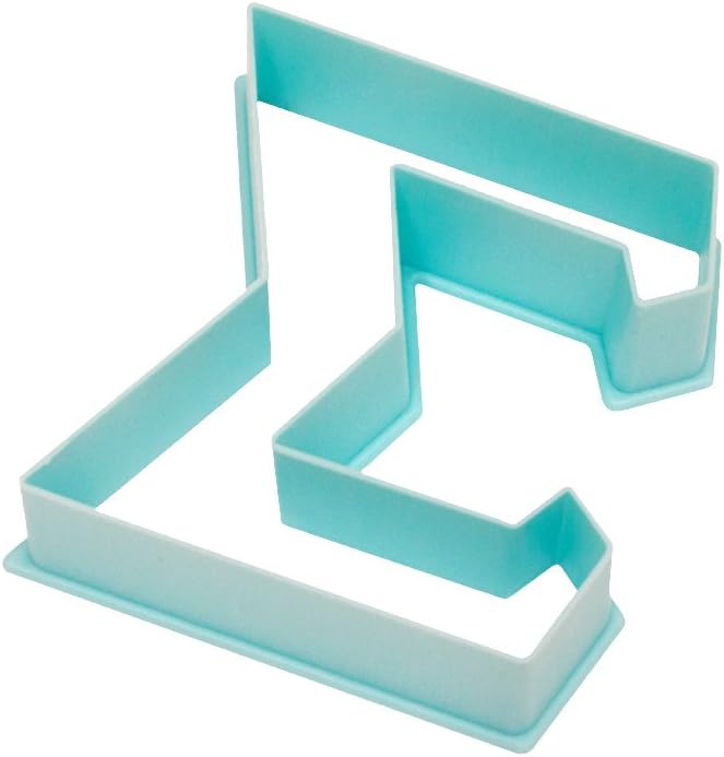 Live Greek GreekLetter Shaped Cookie Cutter-SIGMA Shape-Measures 3" Long x 2.75" Wide (1 piece per package)
