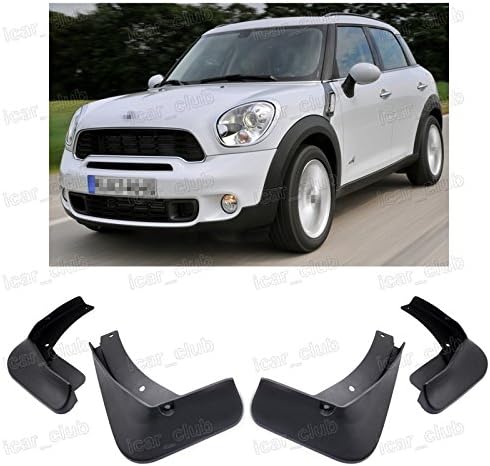 4x Mud Flaps Splash Guard Fender Mudguard Front & Rear for BMW Mini Countryman 2011-2016 R60