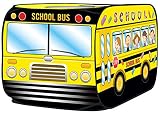 Kiddie Play School Bus Pop Up Kids Play Tent for Boys and Girls Indoor Outdoor Toy