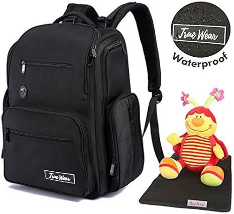 diaper bag with trolley sleeve