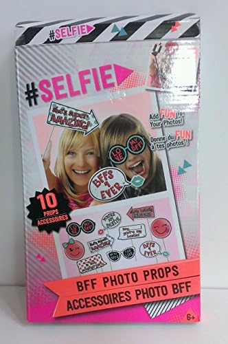 #SELFIE Emoji BFF Photo Booth Props