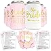 Bride Tribe Bachelorette Party Favor Can Sleeves - 11 Pack Insulated Neoprene Drink Huggies, Fits Regular Beer Cans | Decorations, Supplies, Gifts (Rosé Pink)
