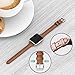 Wearlizer Slim Thin Leather Bands Compatible with Apple Watch Band 38mm 40mm 41mm 42mm 44mm 45mm 46mm 49mm Women Men Strap Wristband Bracelet for iWatch Series 11 10 9 8 7 6 5 4 3 SE/Ultra 3 2 1