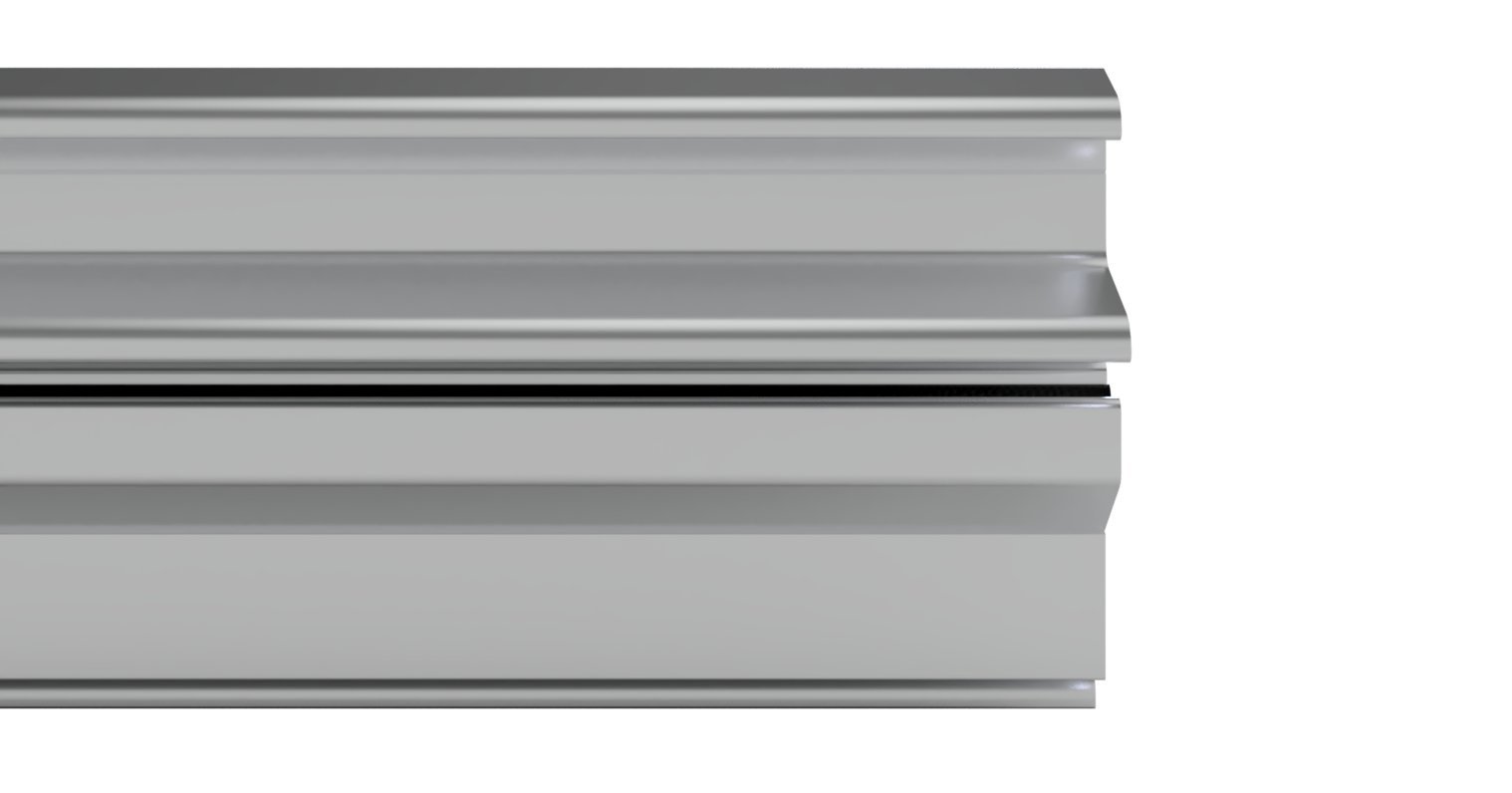 STORMGUARD 04SR3580920A Dry-X Winter Bar 2 Part Threshold Sill, Aluminium, 920 mm