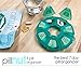 Pillnut7 (Aqua), 7 Day Pill Organizer, Unbreakable BPA Free Rubberized, Weekly Pill Dispenser for Daily Medicine, Vitamins & Supplements, Travel Friendly Pill Box