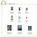 Gear Beast WI069 6-feet Aluminum Lightning Charging Cable for for iPhone 6s / 6s Plus / 6/6 Plus / 5 / iPad/iPad Pro/iPad Air/iPad Mini - Silver (Apple Certified)