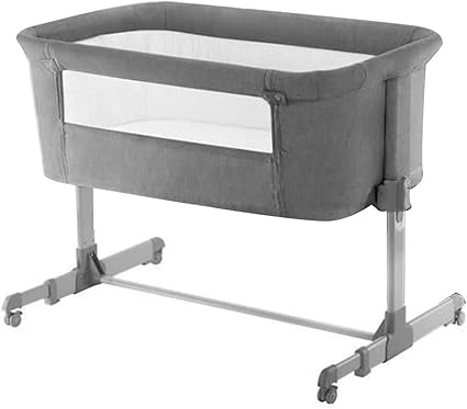 Lit De Bebe Couchette Lit Bebe Lit Bebe Delice A Cote De Moi Reveur Facile Pliant Portable Berceau Gris Amazon Fr Cuisine Maison