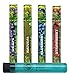 Cyclones Pre Rolled Hemp Cone Sampler (1 Pack each of 4 Flavors) with Rolling Paper Depot Kewl Tube
