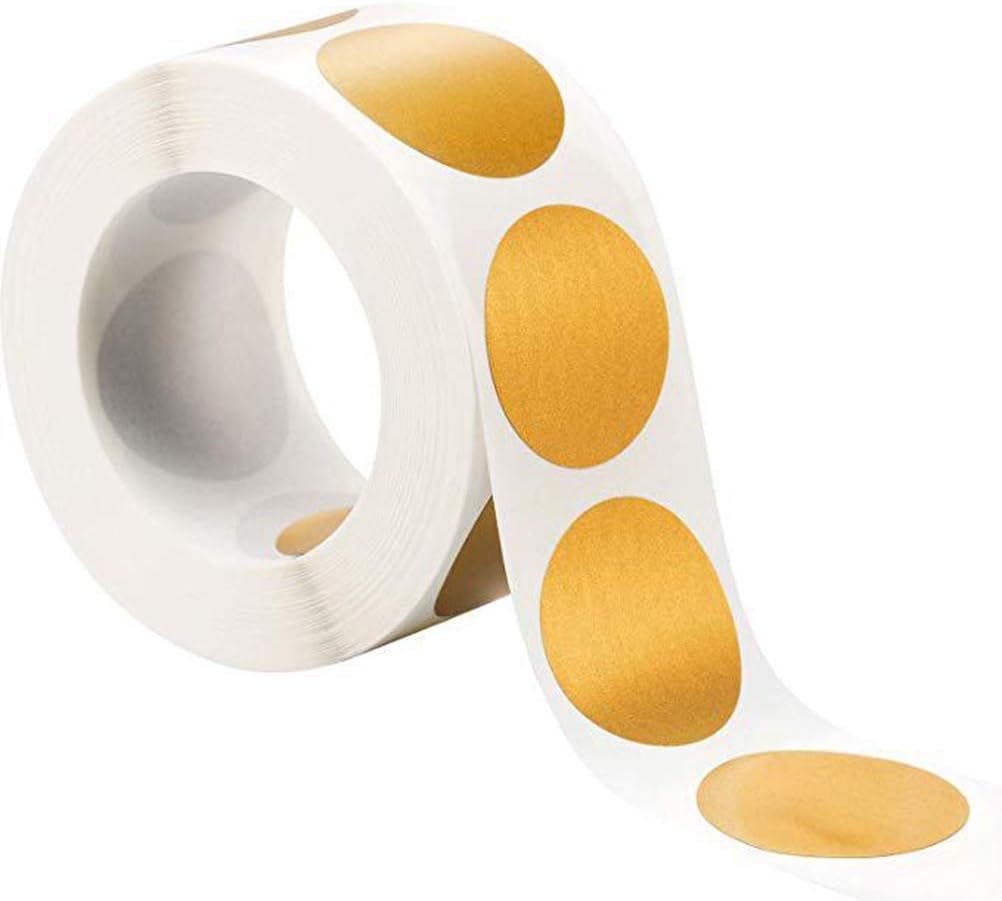 150 Autocollants à Gratter Ronds Dorés - Pour Cartes De Loterie, Jeux, Mariage, Noël - Avec Stylo Grattoir 0,5 Mm - Étancher Résistant