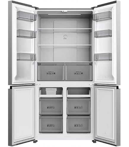 Geladeira TCL 589 Litros Inox Twin Eco Inverter Frost Free