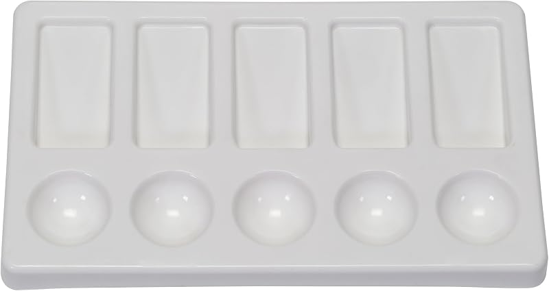 Humbrol AG5111 Acrylic Paint 1 Count White Durable Mixing Palette