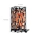 Levoit Enza Himalayan Salt Lamp, Hand Carved Natural Hymilain Pink Salt Rock Lamps with Metal Housing, Night Light Touch Brightness Dimmable Control, 3 Bulbs, ETL Certfied Cord & Luxury Gift Box