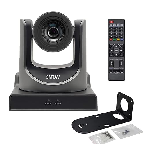 SMTAV NDI Streaming Camera 20X Optical 16X Digital Zoom, High