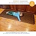 Butterfly Anti-Fatigue 24 by 70 Inch Quatrefoil Kitchen Comfort Mat, Antique