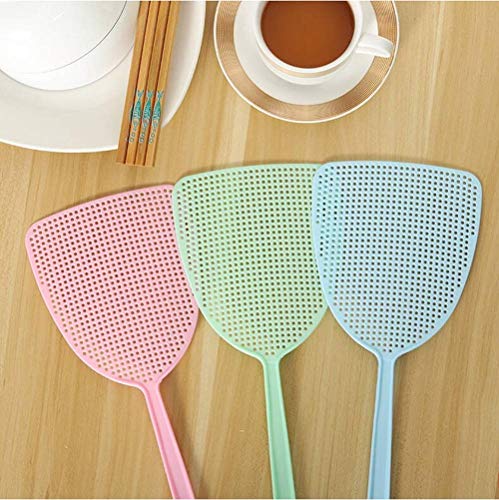 image for XLSFPY Fly Swatter 5 Pack Flyswatter 44 x 12cm (Approx 17.32 x 4.72 in